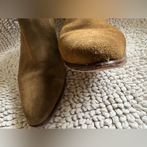 Sandro brown/tan suede boots - Picture 2 of 11